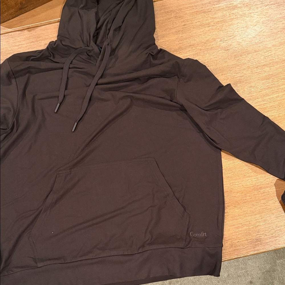 Comfit Women's Dark Brown Hoodie Sweater